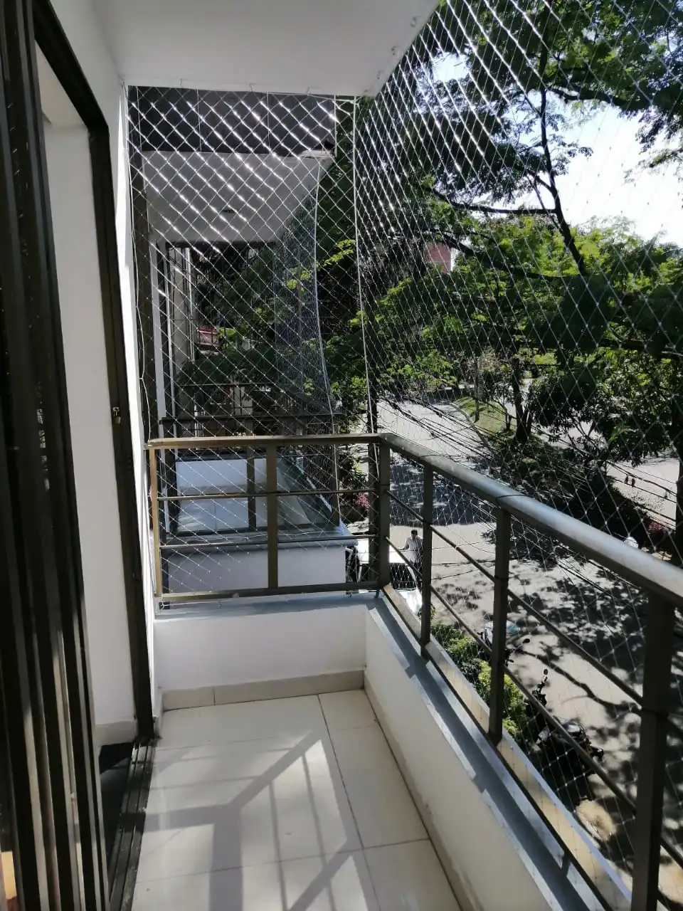 Malla de gatos para balcon